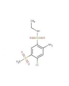 Astatech 6-AMINO-4-CHLORO-N1-ETHYLBENZENE-1,3-DISULFONAMIDE; 0.25G; Purity 95%; MDL-MFCD32862295